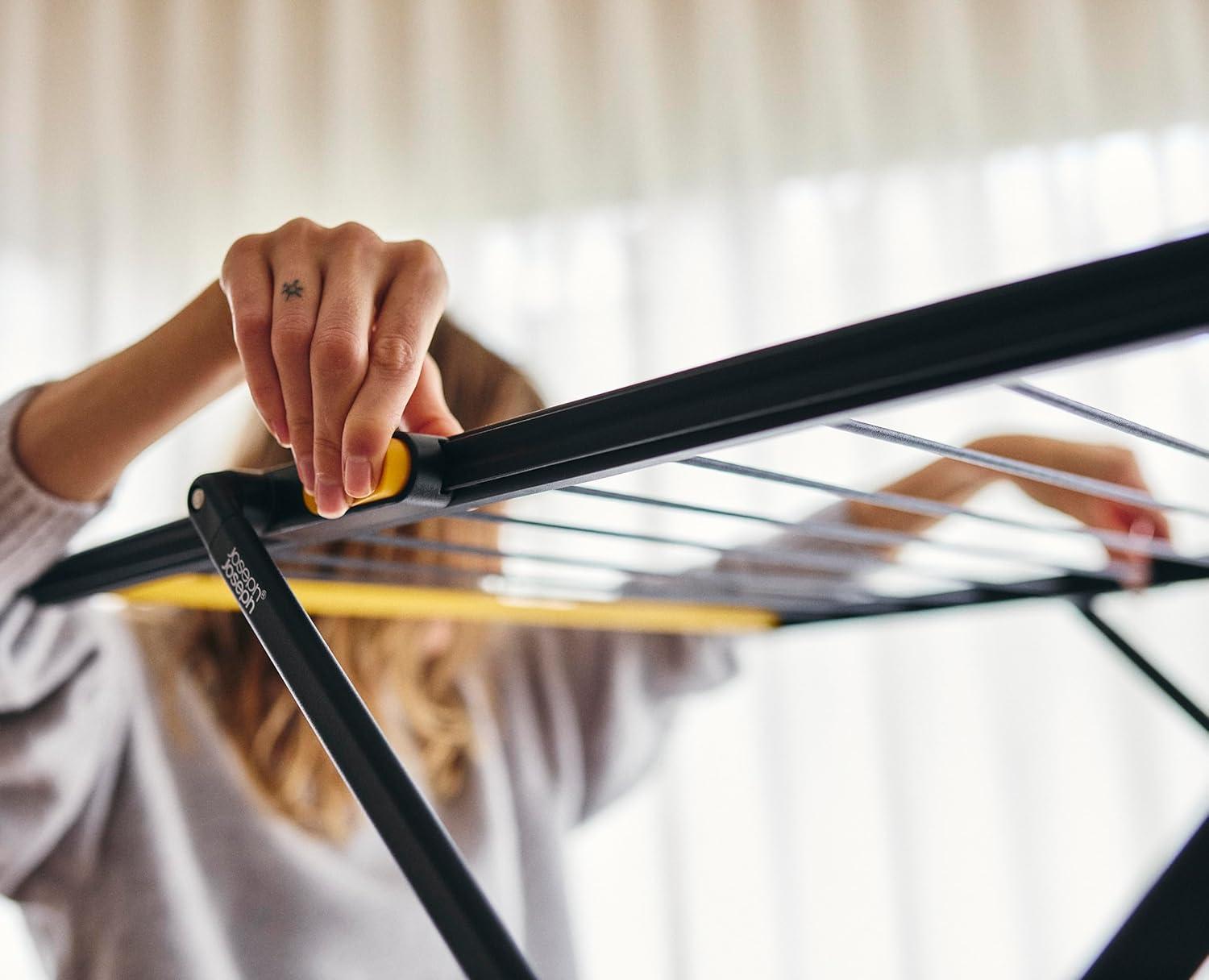 image:imageJoseph Joseph AirFrame Max Drying Rack 70 ft Capacity Large Folding Clothes Airer with Long Garment Rails53 ft
