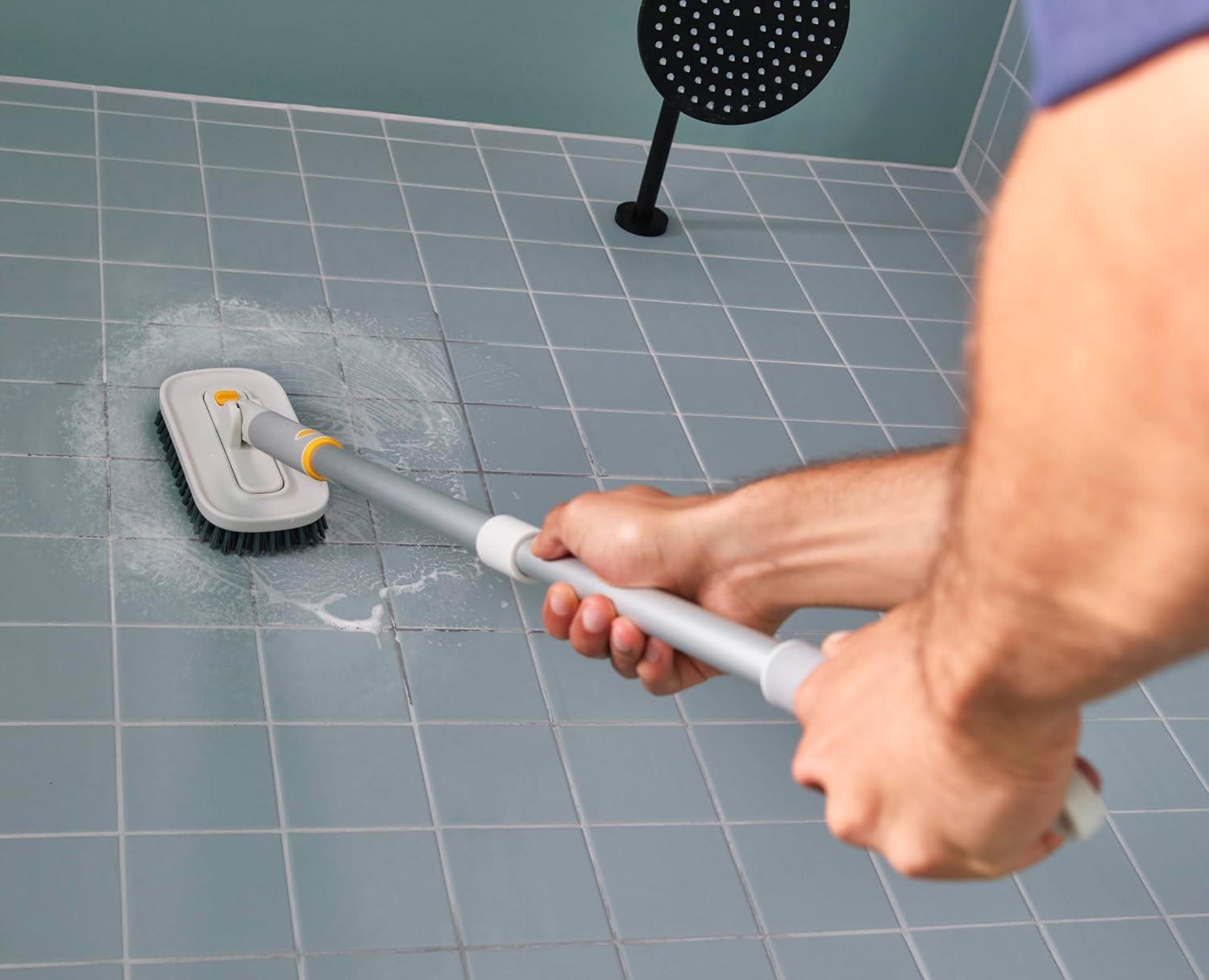 image:imageJoseph Joseph CleanTech Carpet Rake 2in1 Manual Tool for Pet Hair amp Deep Cleaning on Rugs and Carpet EdgesTile Scrubber