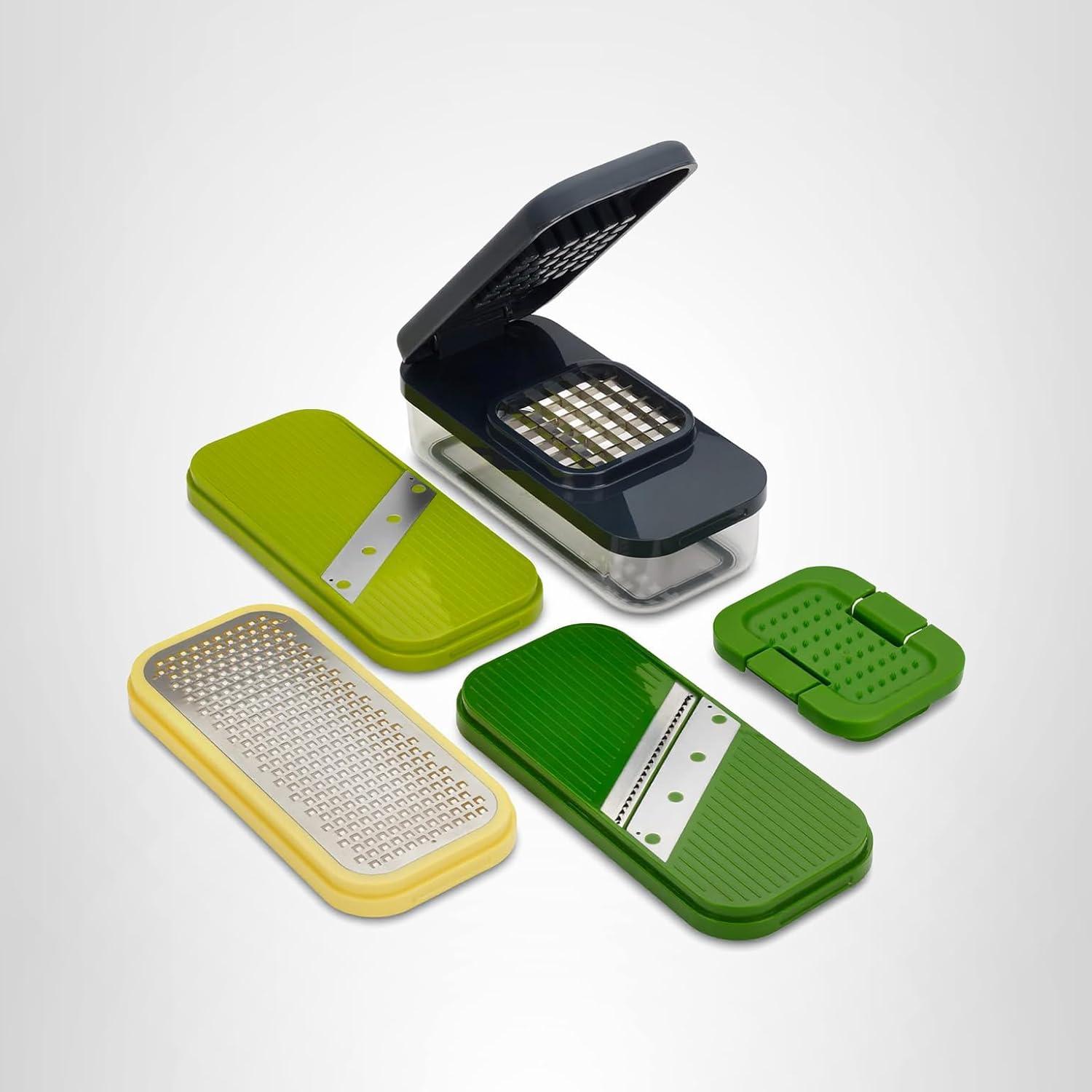 image:imageJoseph Joseph MultiGrate amp Store Cheese Grater amp Zester Set 3in1 Box Grater with Food Storage ContainerChopper