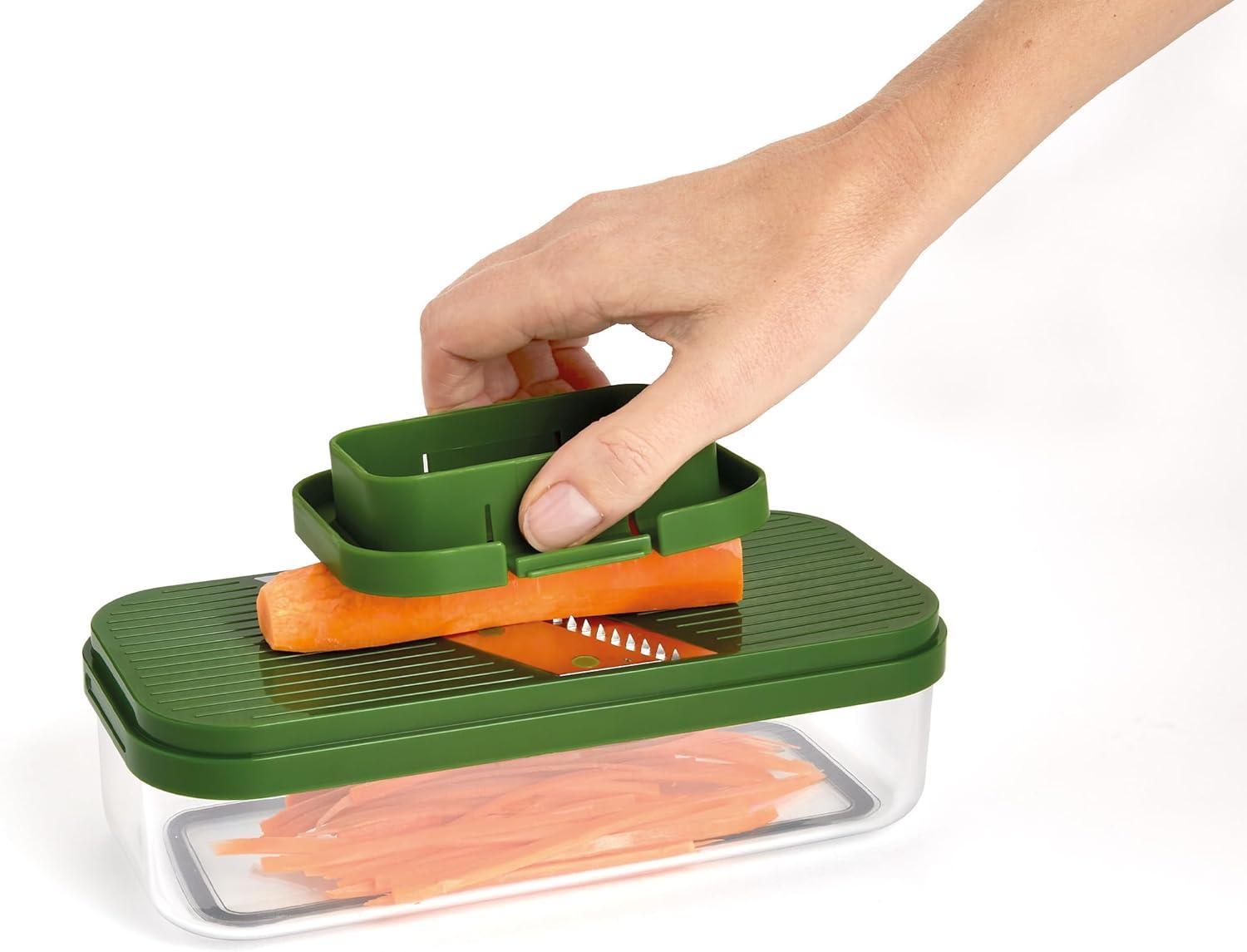 image:imageJoseph Joseph MultiGrate amp Store Cheese Grater amp Zester Set 3in1 Box Grater with Food Storage ContainerChopper