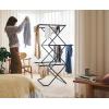 Joseph Joseph AirFrame Max Drying Rack, 70 ft Capacity, Large Folding Clothes Airer with Long Garment Rails(70 ft)