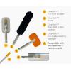 Joseph Joseph CleanTech Carpet Rake, 2-in-1 Manual Tool for Pet Hair & Deep Cleaning on Rugs and Carpet Edges(Squeegee)