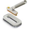 Joseph Joseph CleanTech Carpet Rake, 2-in-1 Manual Tool for Pet Hair & Deep Cleaning on Rugs and Carpet Edges(Tile Scrubber)