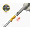 Joseph Joseph CleanTech Carpet Rake, 2-in-1 Manual Tool for Pet Hair & Deep Cleaning on Rugs and Carpet Edges(Tile Scrubber)