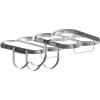 Joseph Joseph Cradle Wine Bottle Organizer, Under Cabinet Mount, Folding Steel Rack, Holds 4 Bottles