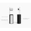 Joseph Joseph EasyStore Toilet Paper Holder Stand, Concealed Storage, Holds 3 Spare Rolls, Gloss White Black(Black)