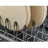 Joseph Joseph Extend Steel Plus Extendable Dish Rack Steel, Small to Large Dish Drainer with Wine Glass Holder & Drain Spout(Gray)