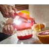 Joseph Joseph JuiceMax Plus Manual Citrus Juicer & Press, Dual-Action, Measuring Cup, Lemon, Lime, Orange(W/Jug)