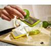 Joseph Joseph Nest Paddle Grater & Zester Set of 2, Stainless Steel, Coarse/Fine Blades, Safe Storage