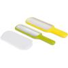 Joseph Joseph Nest Paddle Grater & Zester Set of 2, Stainless Steel, Coarse/Fine Blades, Safe Storage