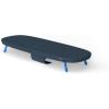 Joseph Joseph Pocket Max Portable Folding Tabletop Ironing Board, 43″ Surface, Integrated Iron Storage Hook(Black/Blue)