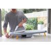 Joseph Joseph Pocket Max Portable Folding Tabletop Ironing Board, 43″ Surface, Integrated Iron Storage Hook(Grey/Yellow)