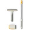 Joseph Joseph CleanTech 3pc Pet Hair Cleaning Tool Set, Manual Rake for Carpet, Upholstery & Furniture with Extension Pole