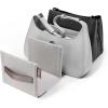 Joseph Joseph Orderly Over-Door Purse Organizer, Bag Storage System, 3 Adjustable Hooks, Closet(Dividers)