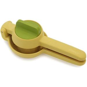 Joseph Joseph JuiceMax Plus Manual Citrus Juicer & Press, Dual-Action, Measuring Cup, Lemon, Lime, Orange(Standard)
