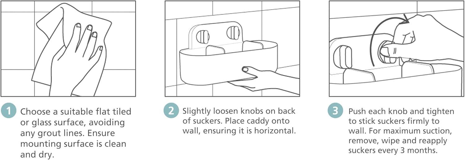 image:imageJoseph Joseph Duo Large Shower CaddyRegular