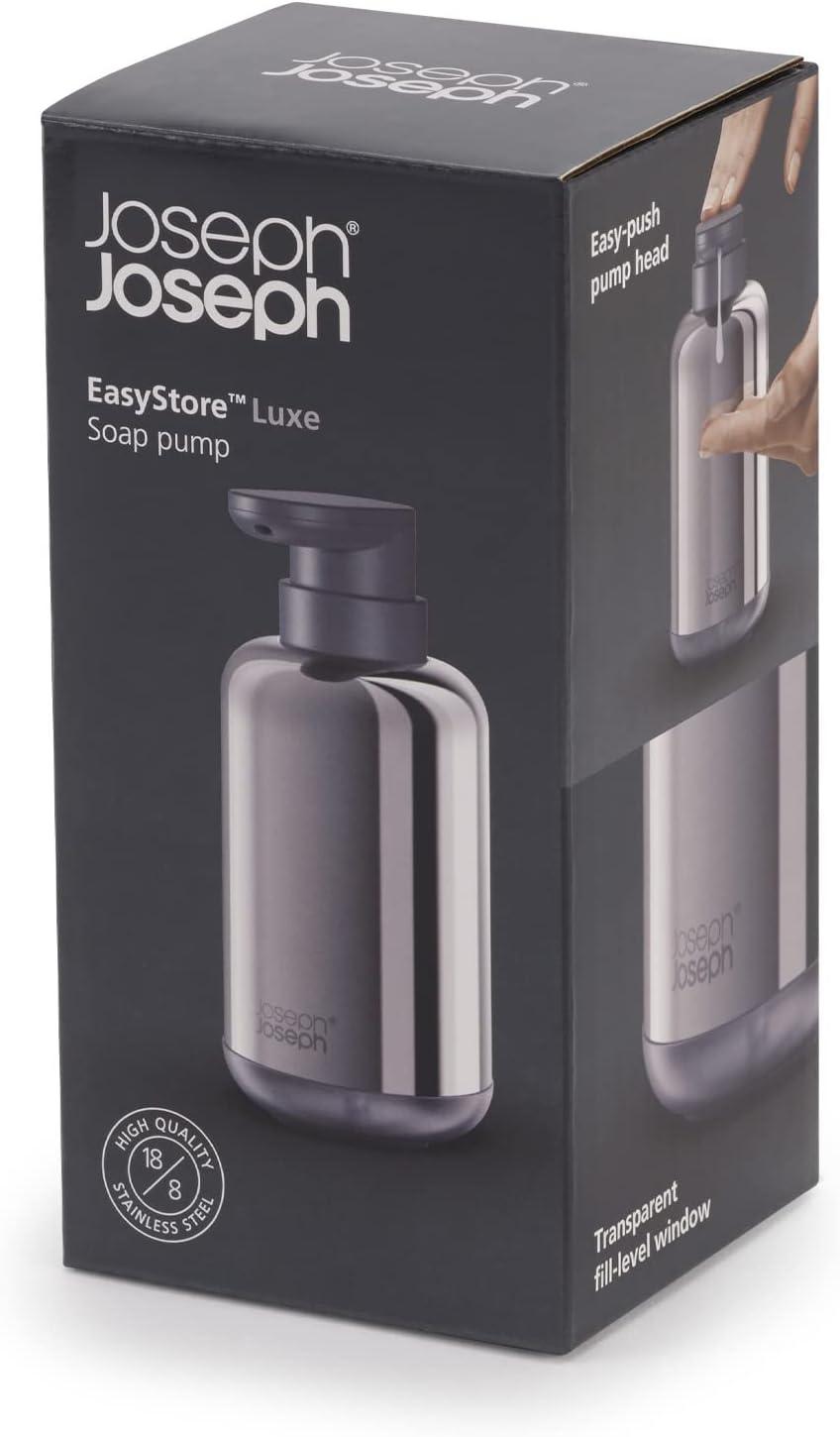 image:imageJoseph Joseph EasyStore Luxe QuickDrain StainlessSteel Soap DishStainless Steel