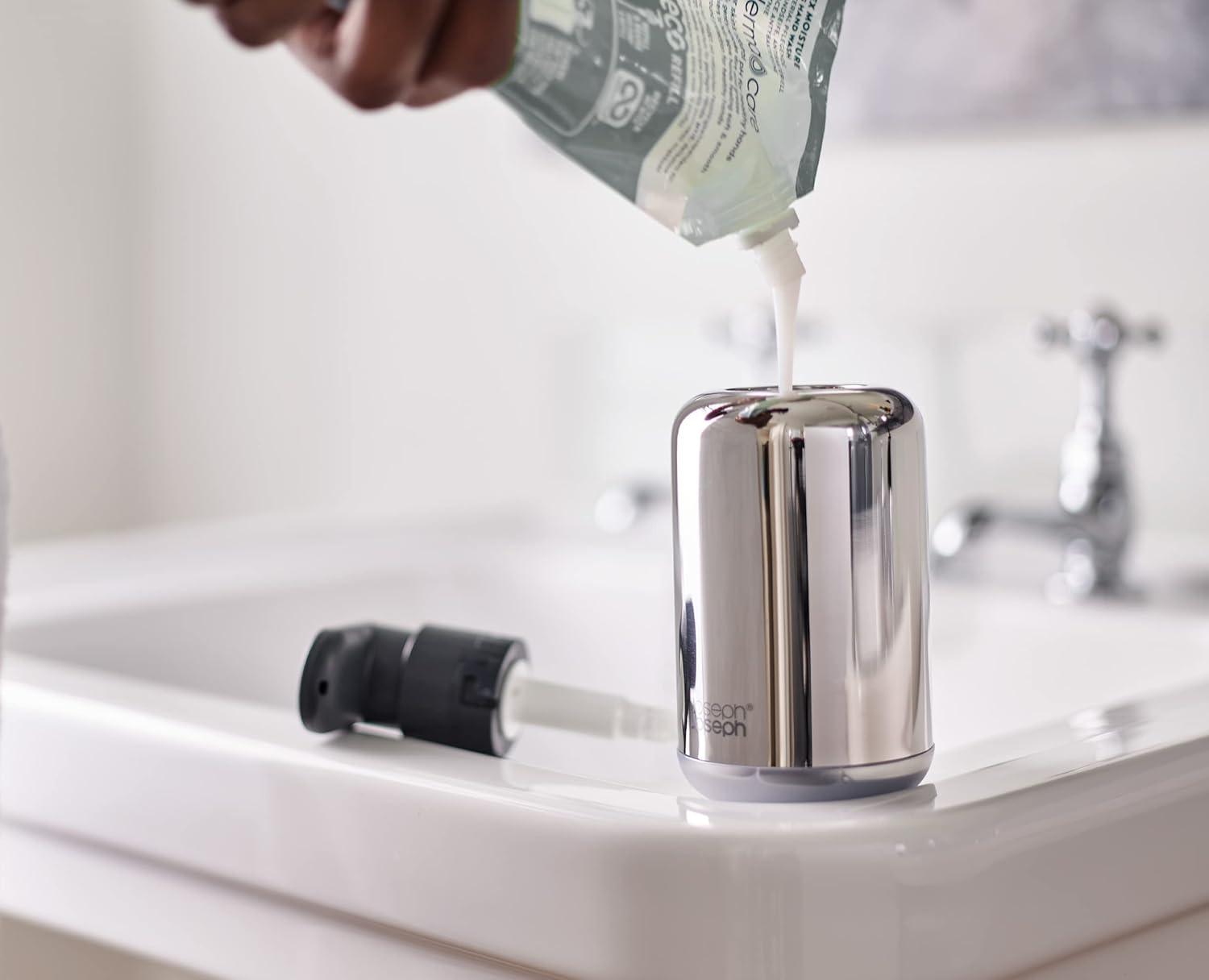 image:imageJoseph Joseph EasyStore Luxe QuickDrain StainlessSteel Soap DishStainless Steel