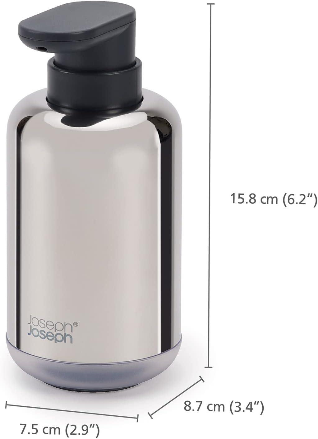 image:imageJoseph Joseph EasyStore Luxe QuickDrain StainlessSteel Soap DishStainless Steel
