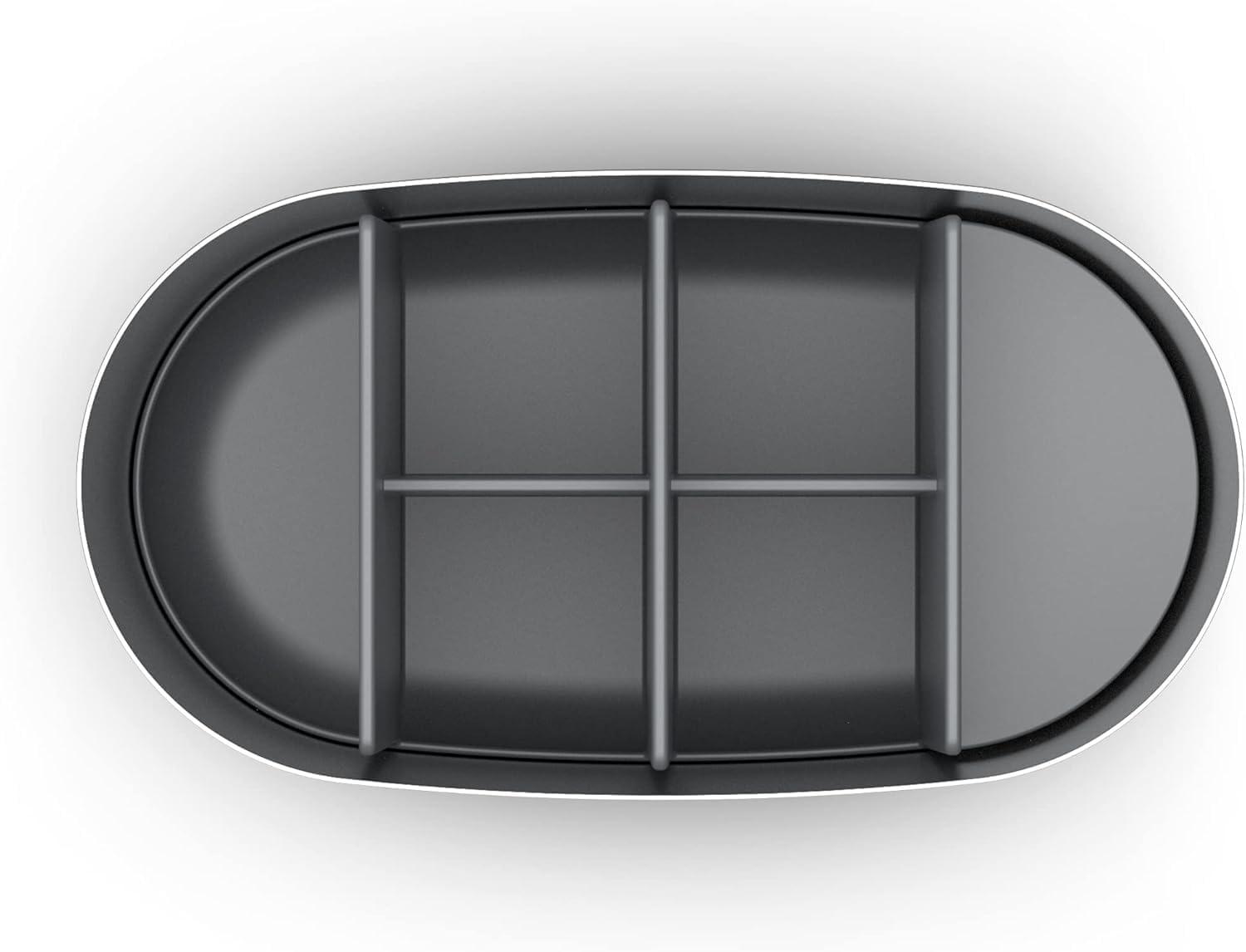 image:imageJoseph Joseph EasyStore Luxe QuickDrain StainlessSteel Soap DishStainless Steel