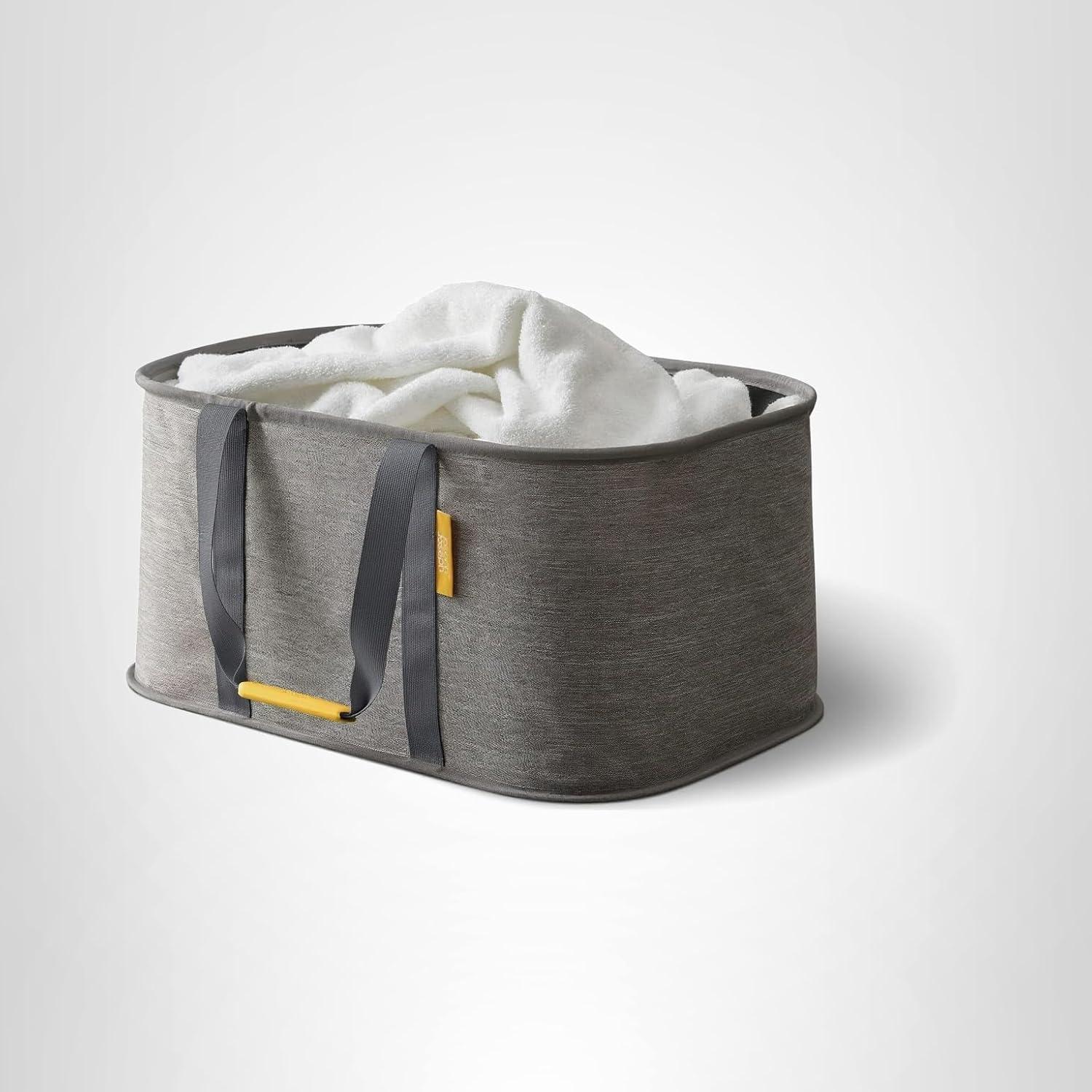 image:imageJoseph Joseph HoldAll Max Collapsible 55L145 Gallon Washing Laundry Basket Bag Durable Fabric Moisture Resistant GreyGrey