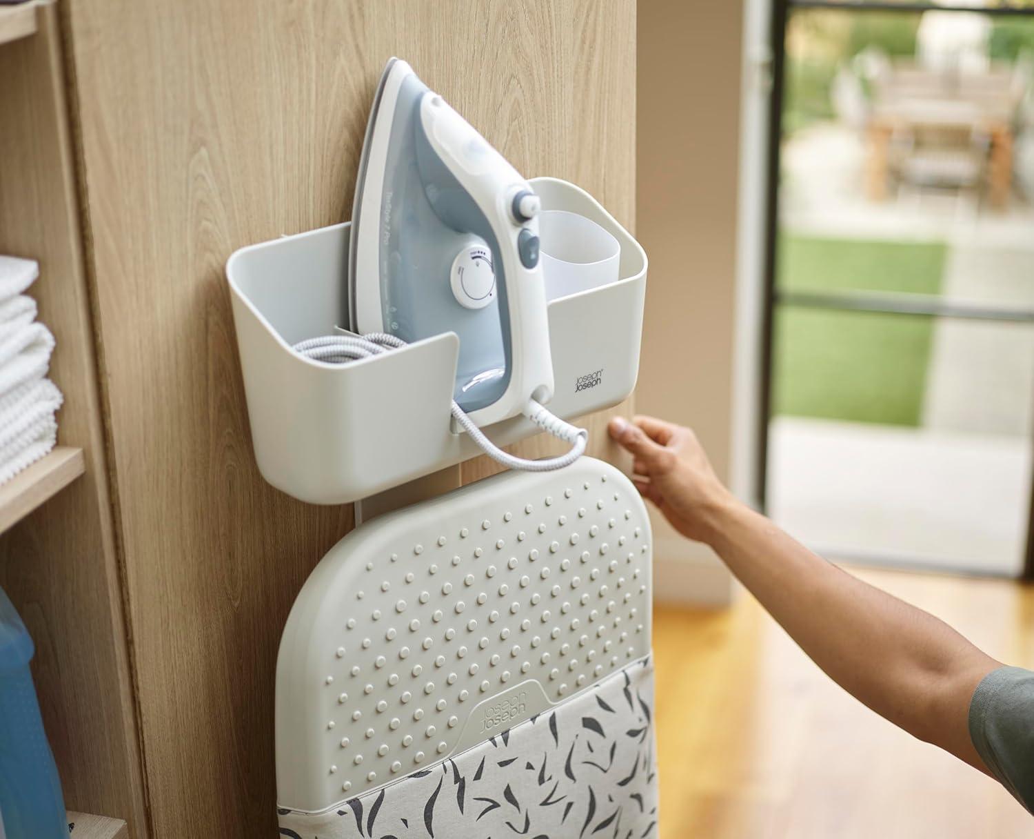 image:imageJoseph Joseph IronHub Wall mounted Iron Holder and Jug Storage Organizer with Adjustable Ironing Board Hanger and HeatResistant Iron Pad