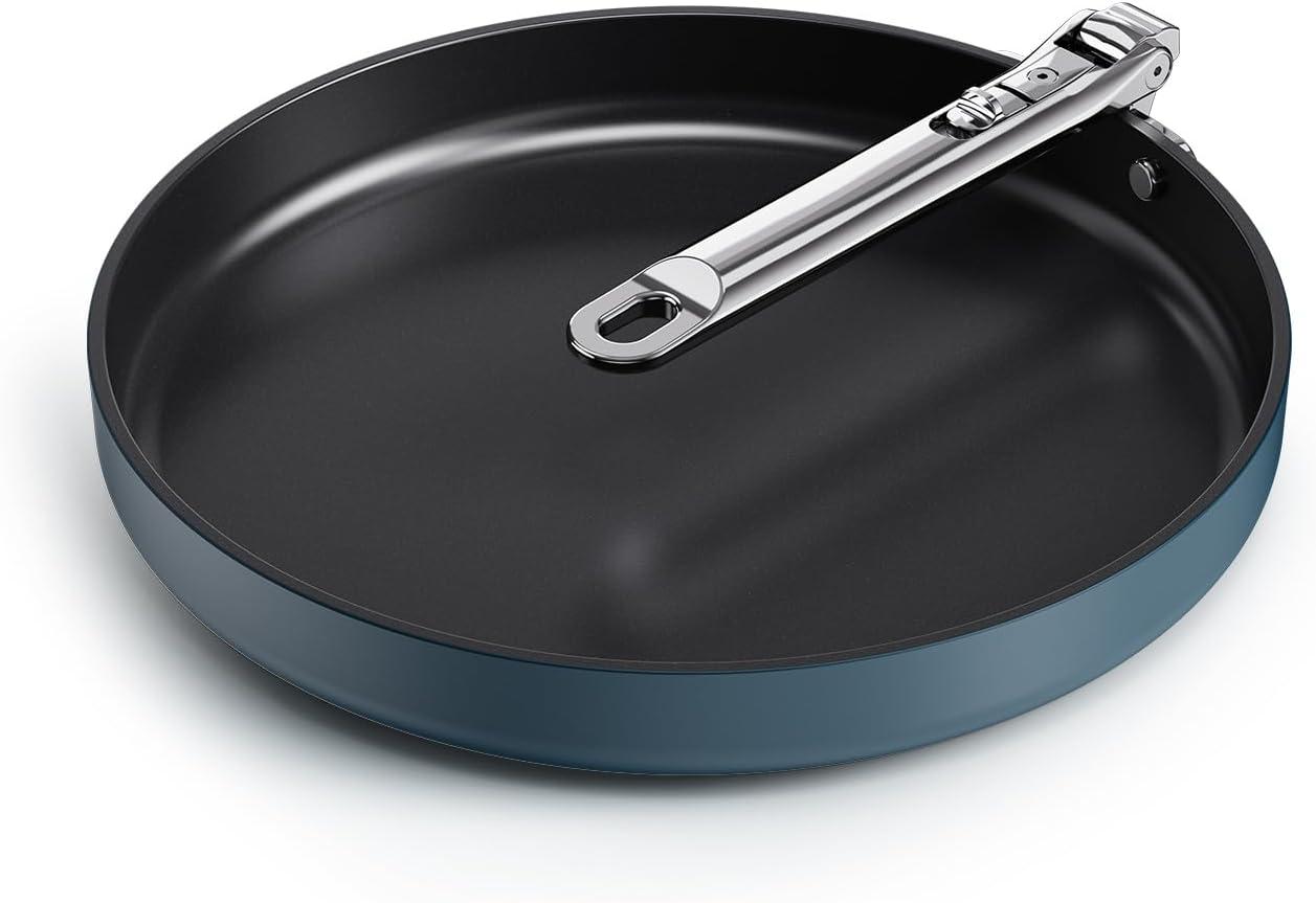 image:imageJoseph Joseph Space 125 Nonstick Wok with Lid amp Folding Handle Space Saving Stirfry Pan Ceramic Coating Induction amp Oven Safe12