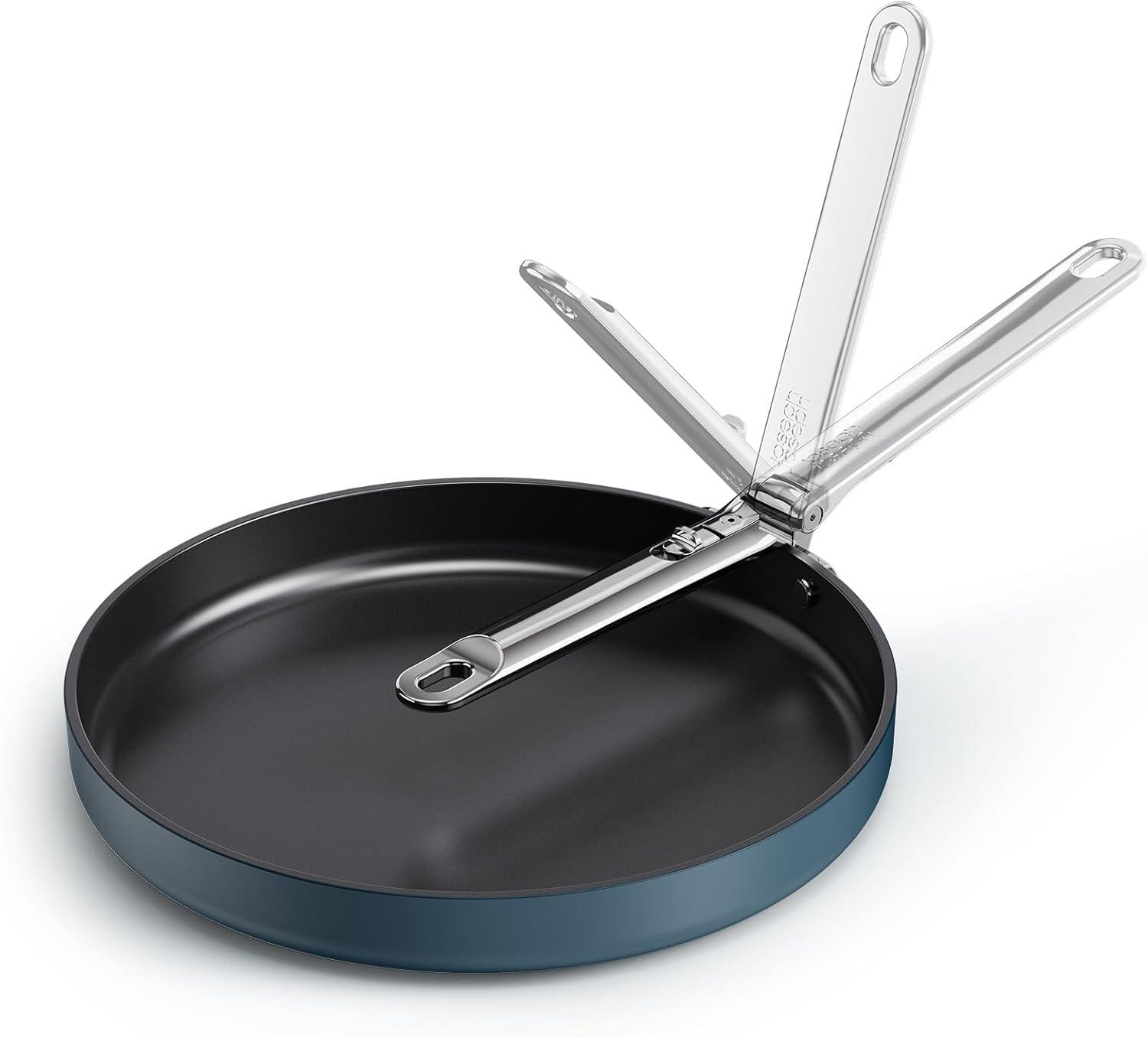image:imageJoseph Joseph Space 125 Nonstick Wok with Lid amp Folding Handle Space Saving Stirfry Pan Ceramic Coating Induction amp Oven Safe12