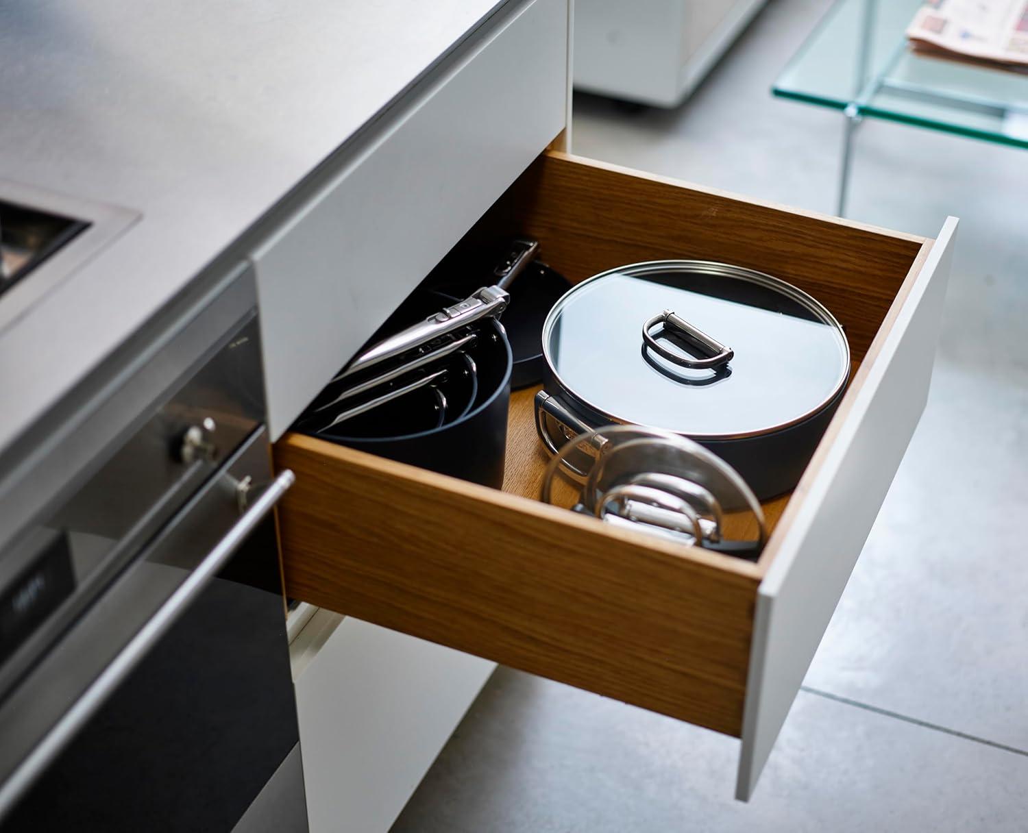 image:imageJoseph Joseph Space 125 Nonstick Wok with Lid amp Folding Handle Space Saving Stirfry Pan Ceramic Coating Induction amp Oven Safe5qt
