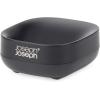 Joseph Joseph 70511 Slim Compact Soap Dish with Drain, Gray, 7.1 x 3.6 x 8.4 cm(Black)