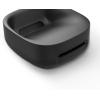 Joseph Joseph 70511 Slim Compact Soap Dish with Drain, Gray, 7.1 x 3.6 x 8.4 cm(Black)