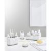 Joseph Joseph 70511 Slim Compact Soap Dish with Drain, Gray, 7.1 x 3.6 x 8.4 cm(Grey/White)
