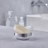 Joseph Joseph 70511 Slim Compact Soap Dish with Drain, Gray, 7.1 x 3.6 x 8.4 cm(Stainless Steel)