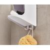 Joseph Joseph 70564 Capsule Shower Caddy 4-tier Compact Shower Shelf, White(4 Tier)