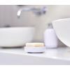 Joseph Joseph Duo Quick-Drain Soap Dish Holder, Soap Cup Tray Stand for Bathroom & Kitchen, White