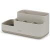 Joseph Joseph EasyStore Bathroom Storage Caddy, Toothbrush and Toothpaste Organiser for Bathroom Accessories, Matt Finish, Ecru(Ecru)
