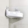 Joseph Joseph EasyStore Corner Shower Caddy, 2 Pack (no Mirror), White(2 pack)