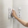 Joseph Joseph EasyStore Corner Shower Caddy, 2 Pack (no Mirror), White(2 pack)