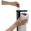 Joseph Joseph EasyStore Luxe 2 in 1 Free-Standing Toilet Paper Holder Stand, Premium Stainless Steel, Up to 4 Toilet Roll Storage(Holder)