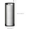 Joseph Joseph EasyStore Luxe 2 in 1 Free-Standing Toilet Paper Holder Stand, Premium Stainless Steel, Up to 4 Toilet Roll Storage(Holder)