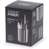 Joseph Joseph EasyStore Luxe Quick-Drain Stainless-Steel Soap Dish(Stainless Steel)