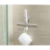 Joseph Joseph EasyStore Shower Glass Squeegee and Window Cleaner with Storage Hook, Bathroom Accessories(Storage Hook)