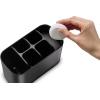 Joseph Joseph EasyStore Stainless-Steel Toothbrush Holder Bathroom Storage Organizer Caddy, Small(Black)