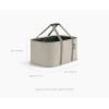 Joseph Joseph Hold-All Max Collapsible 55L/14.5 Gallon Washing Laundry Basket Bag, Durable Fabric, Moisture Resistant, Grey(Ecru)