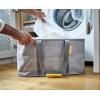 Joseph Joseph Hold-All Max Collapsible 55L/14.5 Gallon Washing Laundry Basket Bag, Durable Fabric, Moisture Resistant, Grey(Grey)