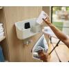 Joseph Joseph IronHub Wall mounted Iron Holder and Jug Storage Organizer with Adjustable Ironing Board Hanger, and Heat-Resistant Iron Pad