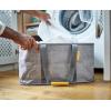Joseph Joseph Laundry 2 piece set – Hold-All 35L/9.2 Gallon collapsible Washing Basket and Tota 60L/15.8 Laundry Separation Hamper with 2 removeable bags – Gray