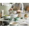 Joseph Joseph Nest 9 Plus, 9 Piece Compact Food Preparation Set with Mixing Bowls, Measuring Cups, Sieve and Colander, Stainless Steel(Green)