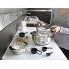 Joseph Joseph Nest 9 Plus, 9 Piece Compact Food Preparation Set with Mixing Bowls, Measuring Cups, Sieve and Colander, Stainless Steel(Stainless Steel)