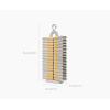Joseph Joseph PegStore 30-Piece Clothes Pin Set with Storage Stand, Durable and UV-Resistant Recycled Plastic for Clothesline